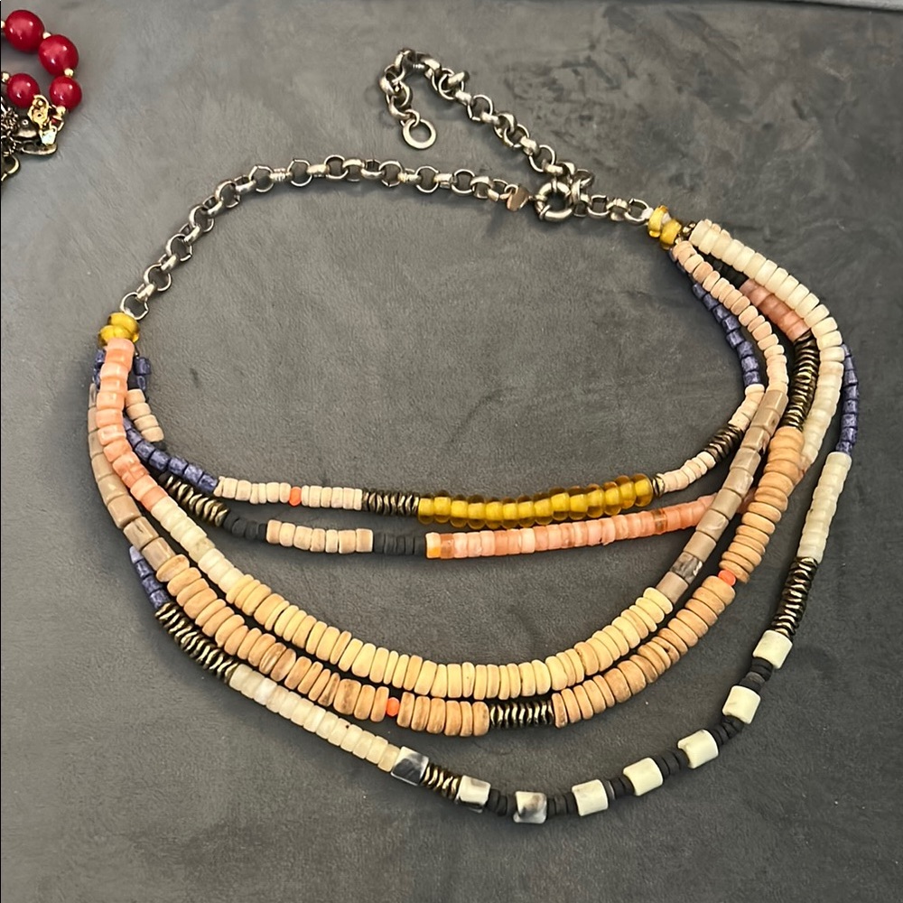 Multicolor Beaded Necklace
